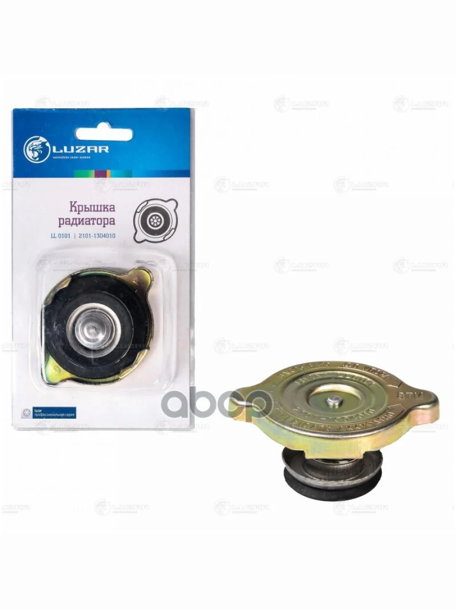 Пробка Радиатора (Металл) Ваз 2101-07,2121-21213,Уаз,Газ Luzar (Ll 0101) В Блистере (2101-1304010) LUZAR арт. LL 0101  в Керчи Республика Крым