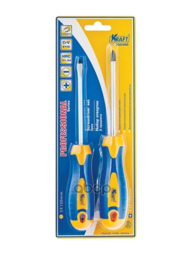 Набор Отверток 2 Предмета Kraft (Kt 700400) Kraft арт. KT 700400