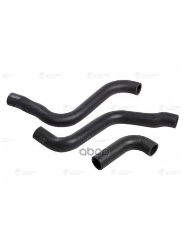 Патрубки Ваз 2170-2173 Радиатора Приора (Epdm, 3Шт.) (Lpk 0127) LUZAR арт. LPK 0127