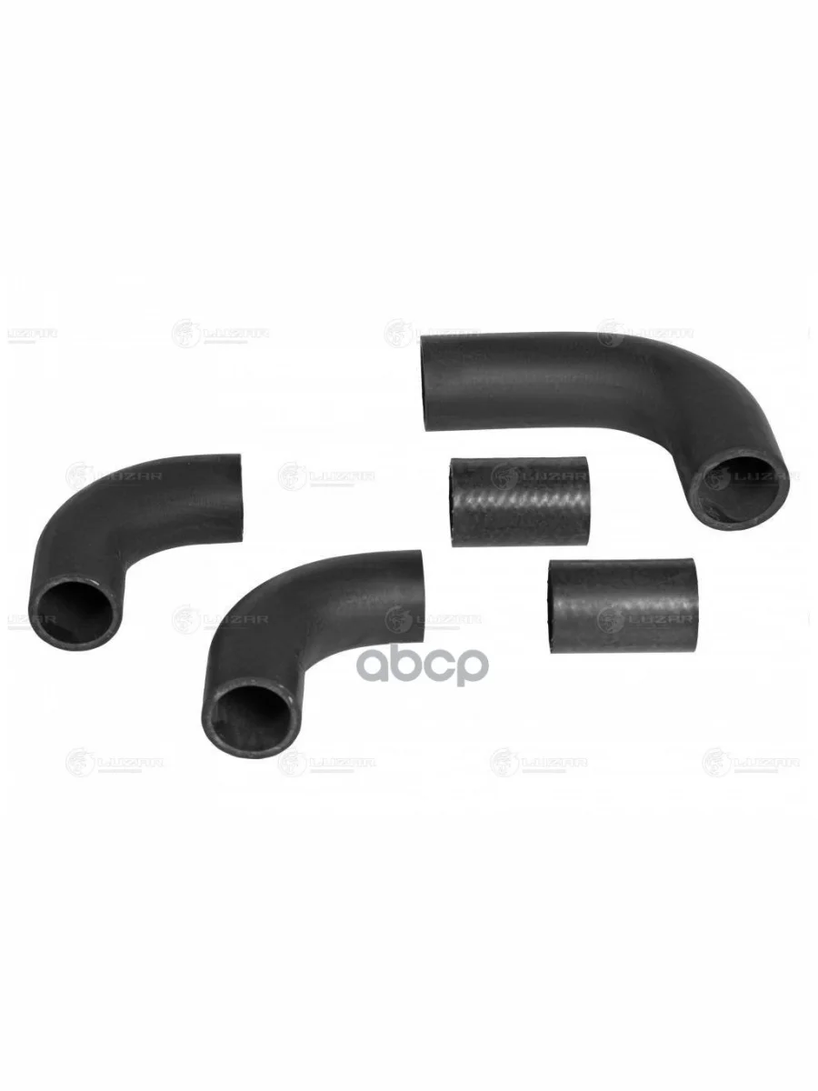 Патрубки Для АМ Газ 3110 Радиатора 406 Дв (К-Т 5Шт) Luzar   (3110-1303025) LUZAR арт. LPK 0311  в Керчи Республика Крым