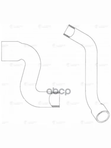 Патрубки Для АМ Газон Next С Дв. Ямз-5344 Е-4 (Силикон, К-Кт 2 Шт.) Luzar (Lpk 0312S) LUZAR арт. LPK 0312s