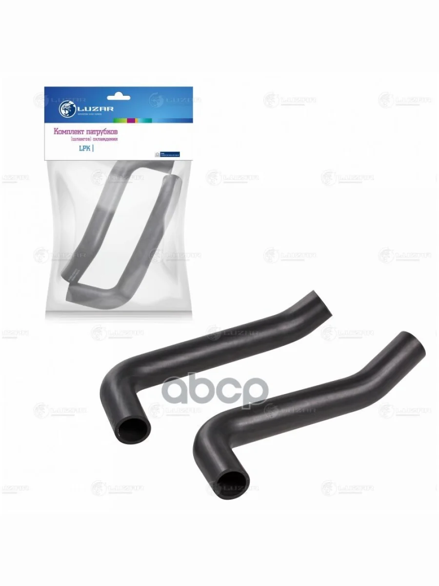 Патрубки Для АМ Газ 3302 Next Радиатора Evotech 2.7 Luzar (К-Кт 2Шт.)  (Lpk 0323) LUZAR арт. LPK 0323  в Керчи Республика Крым