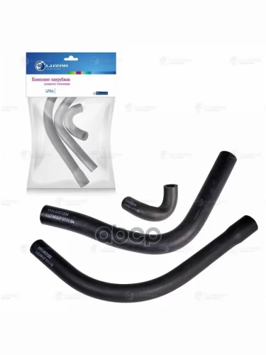Патрубки Отопителя Ваз 1111 Ока (К-Т 3Шт) Luzar LUZAR арт. LPKh 0111