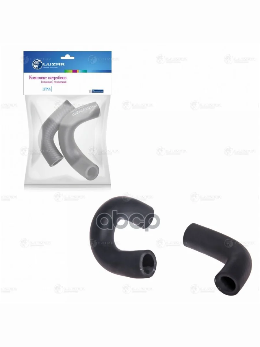 Патрубки Отопителя Ваз 21214 Нива (К-Т 2Шт) Luzar LUZAR арт. LPKh 01214  в Керчи Республика Крым