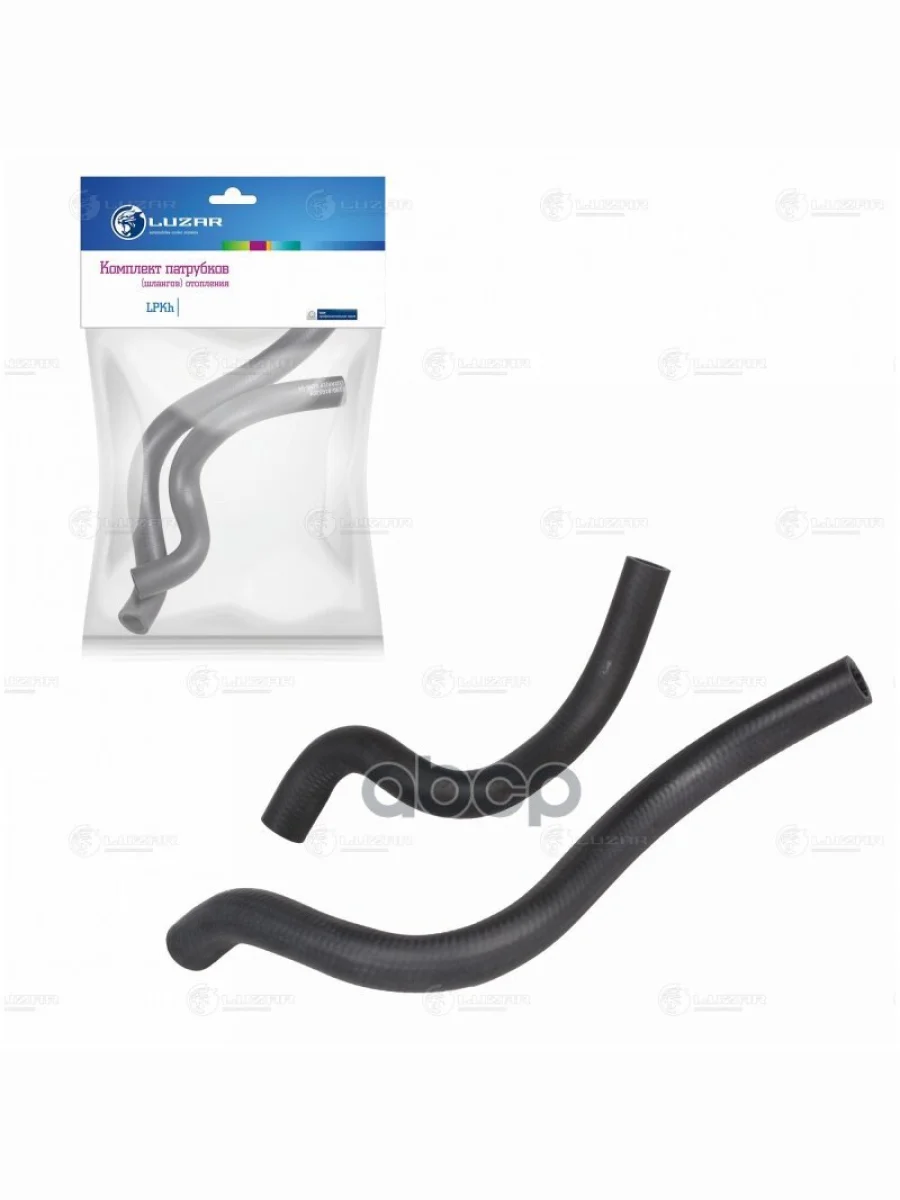 Патрубки Отопителя Ваз 2190-2192 Гранта (Epdm, 2Шт.) (Lpkh 0190) LUZAR арт. LPKh 0190  в Керчи Республика Крым