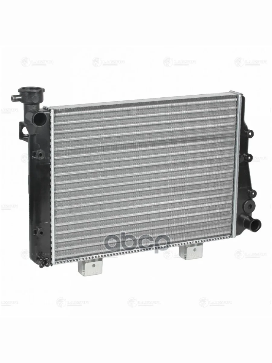 Радиатор Охлаждения Ваз 2104-07 Алюм. 2-Ряд. (Карб.) Luzar (21070-1301012-50) LUZAR арт. LRc 01070  в Керчи Республика Крым