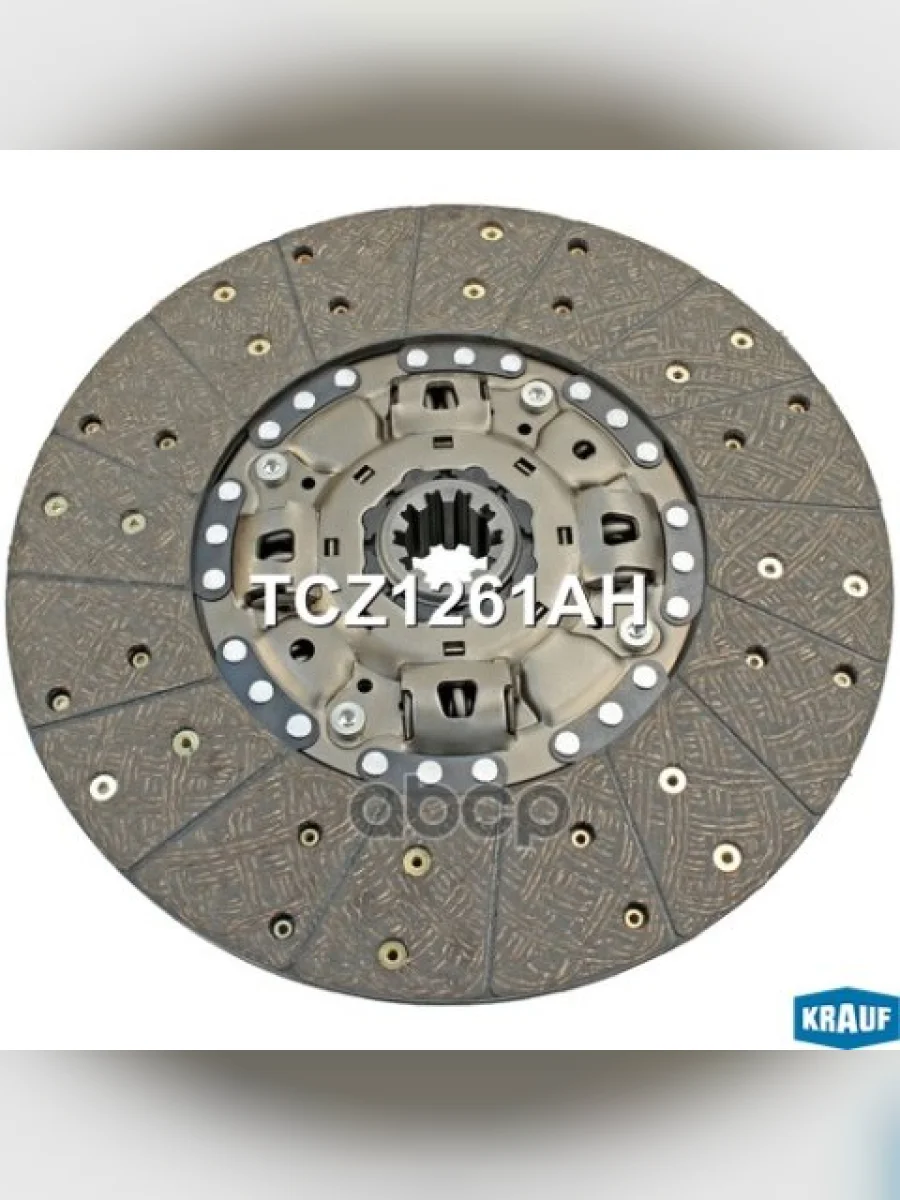 Диск Сцепления Hino 500 380*220*10*44.5 Krauf Krauf арт. TCZ1261AH  в Перми Пермском крае