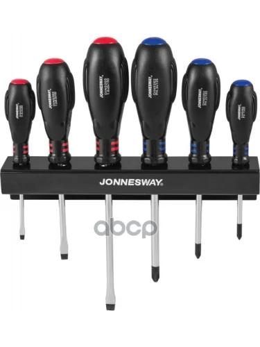 Набор Отверток 6 Предметов Серия Hercules Jonnesway (D03pr06s) Jonnesway арт. D03PR06S