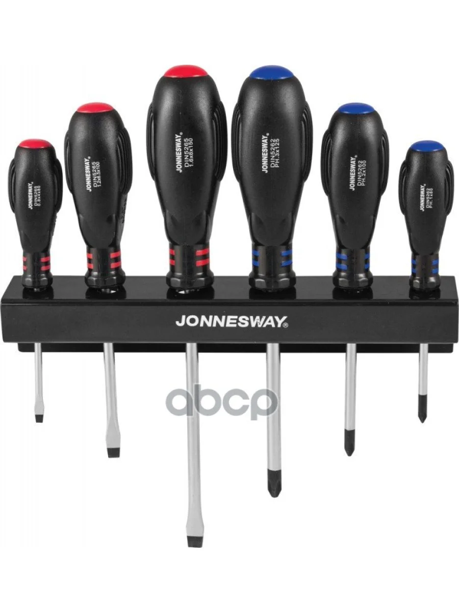 Набор Отверток 6 Предметов Серия Hercules Jonnesway (D03pr06s) Jonnesway арт. D03PR06S  в Перми Пермском крае