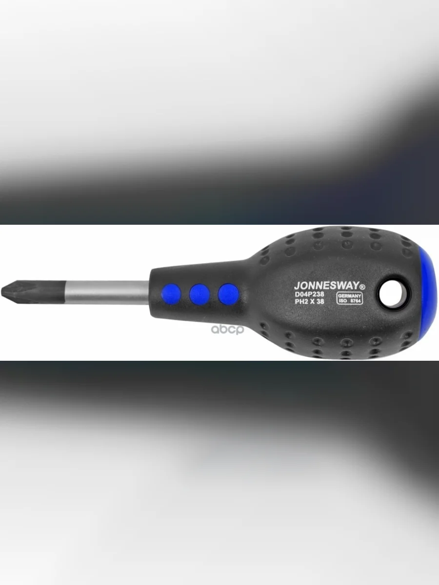 Отвертка Крестовая Ph2  38Мм Jonnesway Серия Full Star (D04p238) Jonnesway арт. D04P238  в Керчи Республика Крым