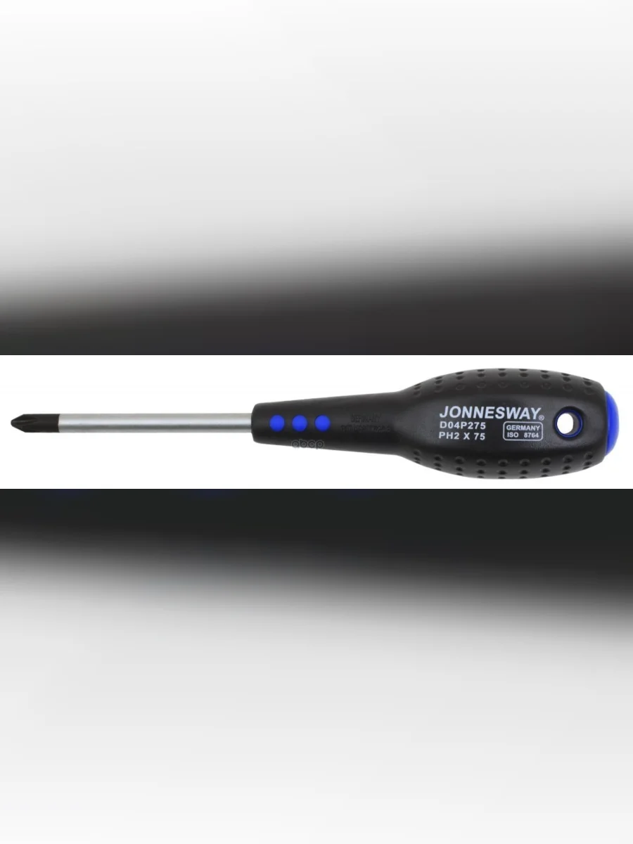 Отвертка Крестовая Ph2  75Мм Jonnesway Серия Full Star (D04p275) Jonnesway арт. D04P275  в Керчи Республика Крым