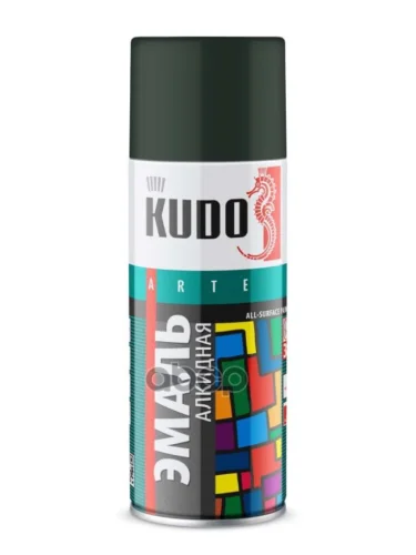 Краска-Спрей Kudo Универсальная Глубоко-Серая (520Мл) (Ku-10186) Kudo арт. KU-10186
