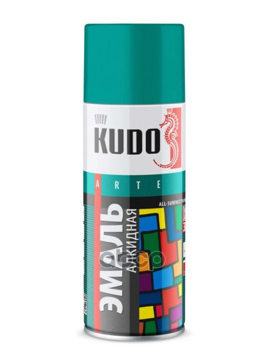 Краска-Спрей Kudo Универсальная Бирюзовая (520Мл) (Ku-1020) Kudo арт. KU-1020  в Перми Пермском крае