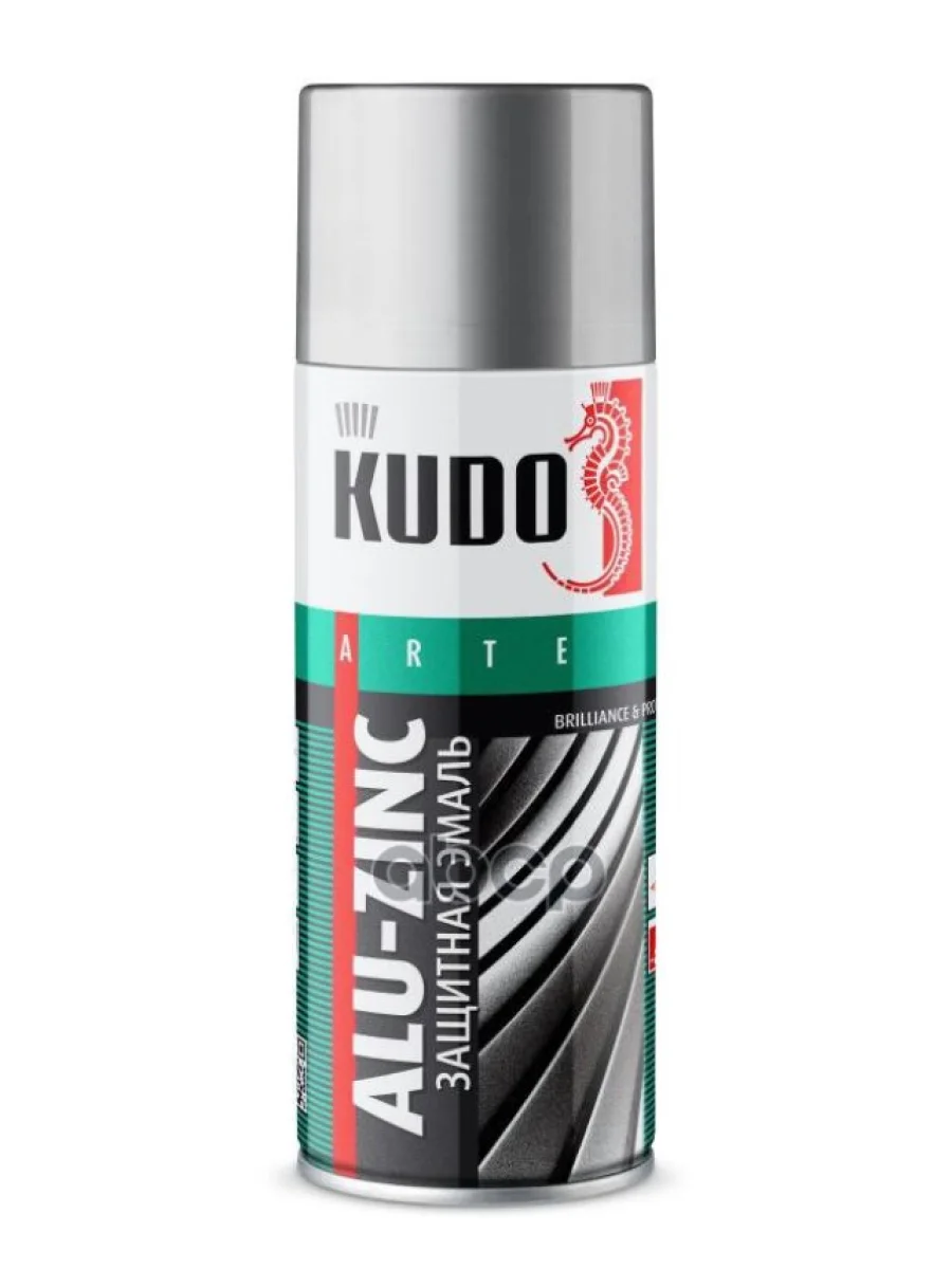 Краска-Спрей Kudo Универсальная Защитная Алюминиево-Цинковая (520Мл) (Ku-1090) Kudo арт. KU-1090  в Перми Пермском крае