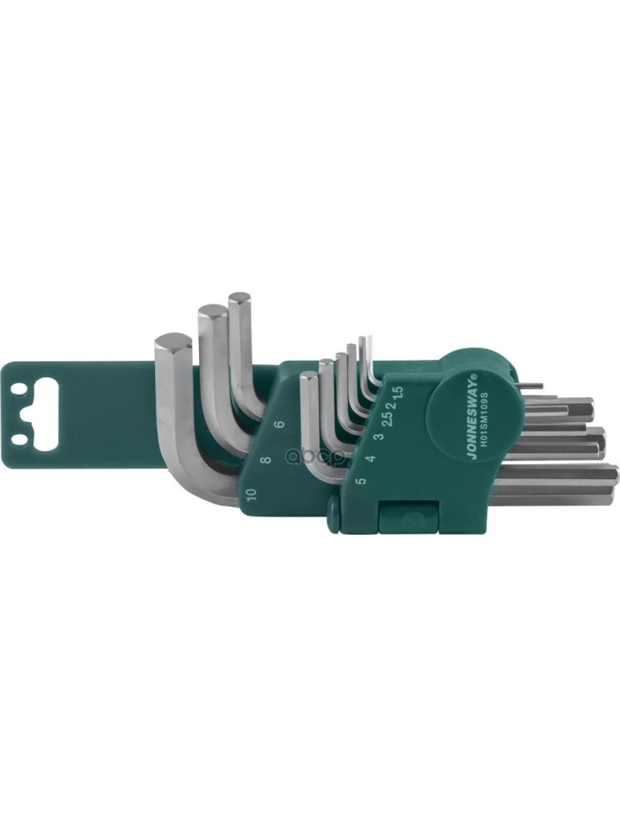 Набор Шестигранников 9 Предметов 1,5-10Мм Jonnesway (H01sm109s) Jonnesway арт. H01SM109S  в Керчи Республика Крым