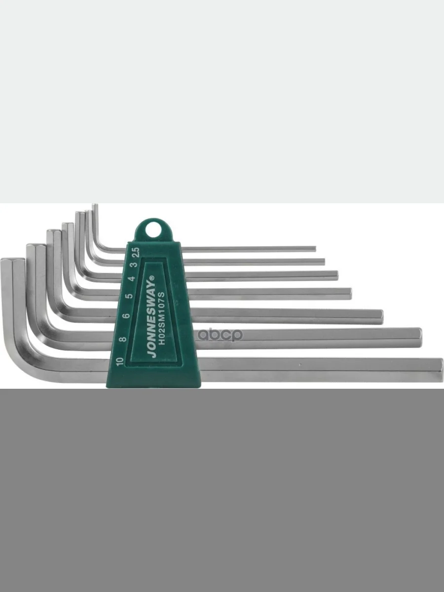 Набор Шестигранников 7 Предметов 2,5-10Мм Удлиненные Jonnesway (H02sm107s) Jonnesway арт. H02SM107S  в Керчи Республика Крым