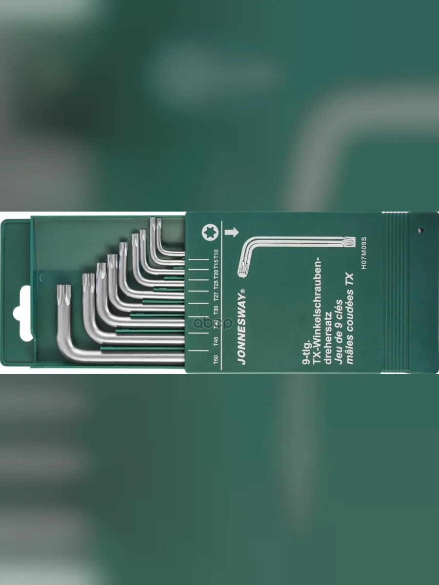 Набор Ключей Torx 9 Предметов T10-T50 Jonnesway (H07m09s) Jonnesway арт. H07M09S  в Керчи Республика Крым