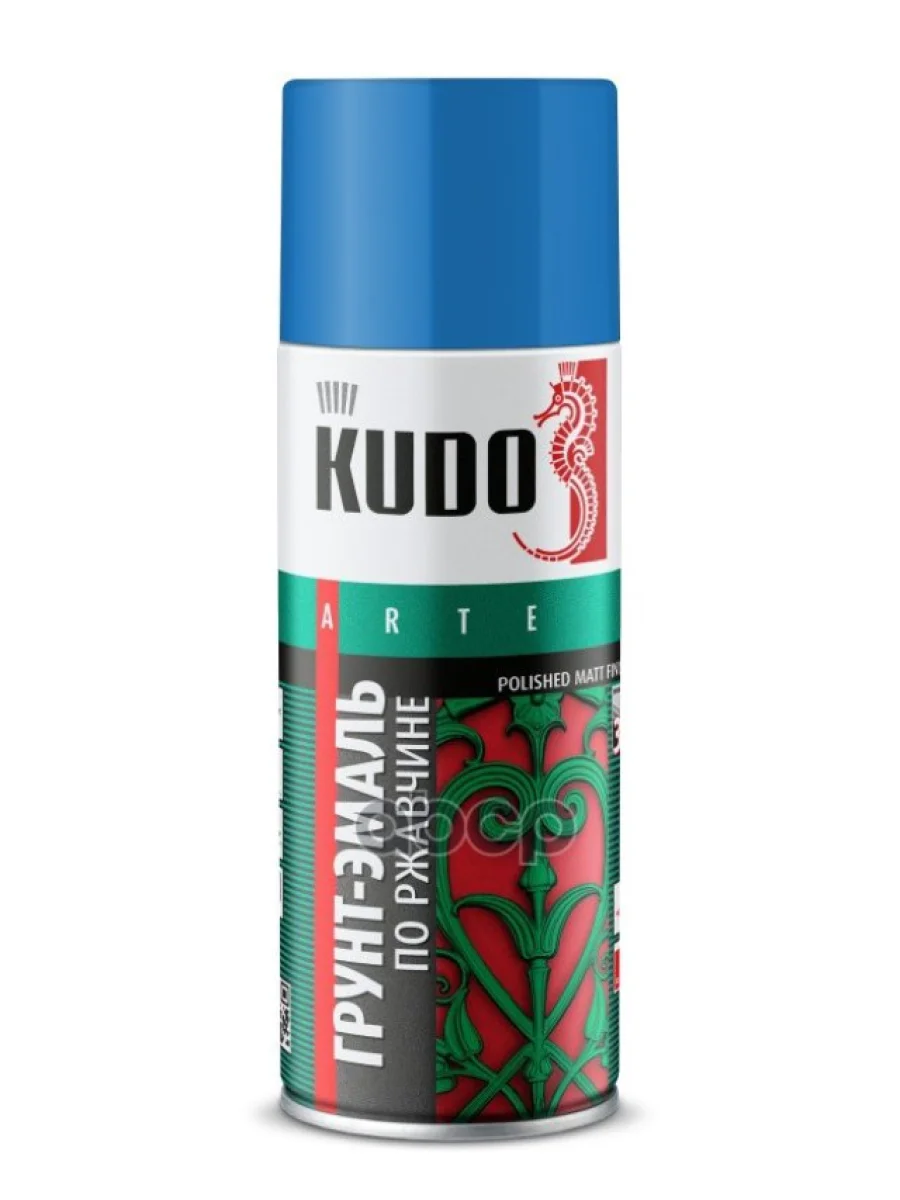 Грунт-Эмаль Kudo По Ржавчине (3 В 1) Голубая Ral 5015 (520Мл) (Ku-315015) Kudo арт. KU-315015  в Самаре Самарской области