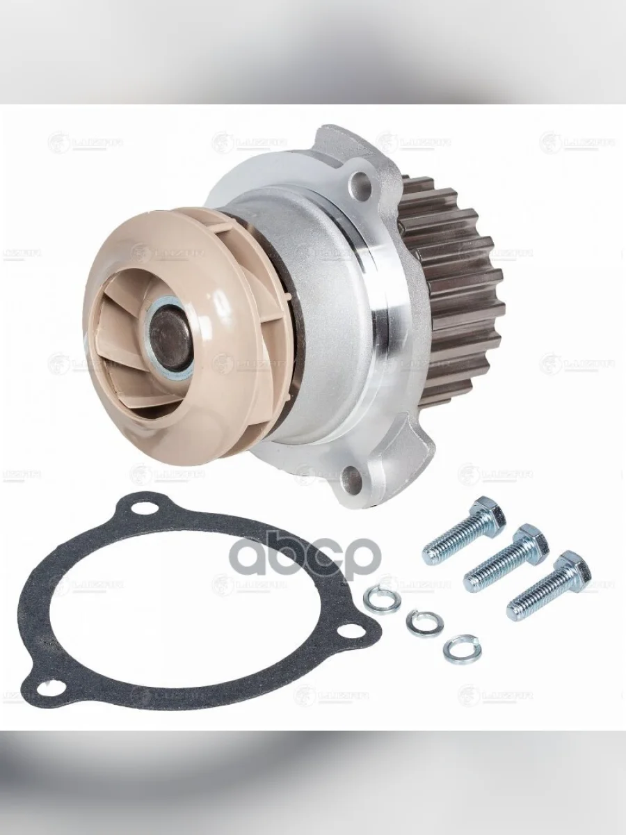 Насос Водяной Ваз 1117-19, 2108-15, 2190-2191 8-Кл.турбо Пластиковая Крыльчатка Luzar  (Lwp 01084) LUZAR арт. LWP 01084  в Керчи Республика Крым