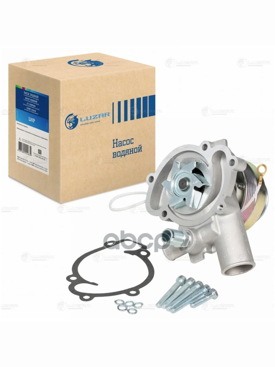 Насос Водяной Для АМ Газ 3302 Дв. 40524 Евро-3 (40524) (С ЭлМаг.муфтой)  Luzar (Lwp03064) LUZAR арт. LWP 03064  в Керчи Республика Крым