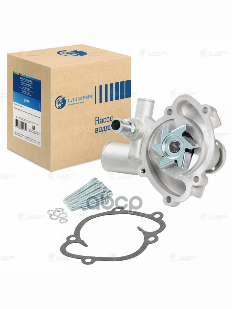 Насос Водяной Уаз 3151, 3741, 3160 Дв. 409 Евро-3 Без Кондиц. (Lwp 03092) Металлическая Крыльчатка L LUZAR арт. LWP 03092  в Керчи Республика Крым