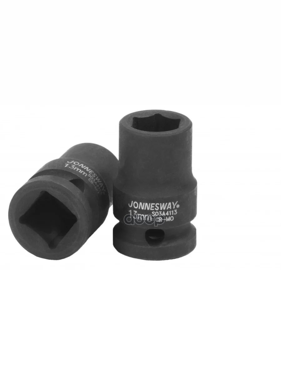 Головка Ударная Торцевая 13Мм (12) Jonnesway (S03a4113) Jonnesway арт. S03A4113  в Перми Пермском крае