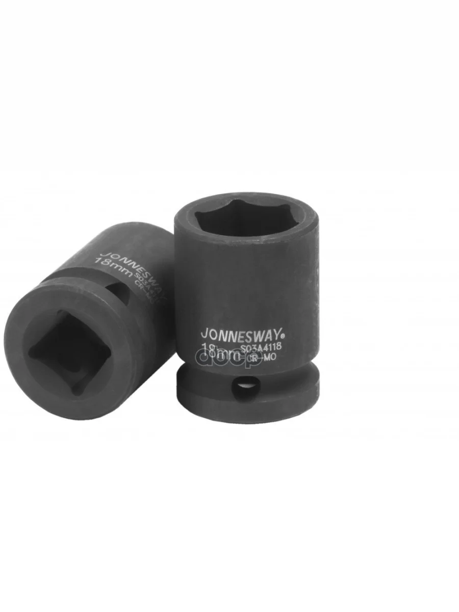 Головка Ударная Торцевая 18Мм (12) Jonnesway (S03a4118) Jonnesway арт. S03A4118  в Перми Пермском крае