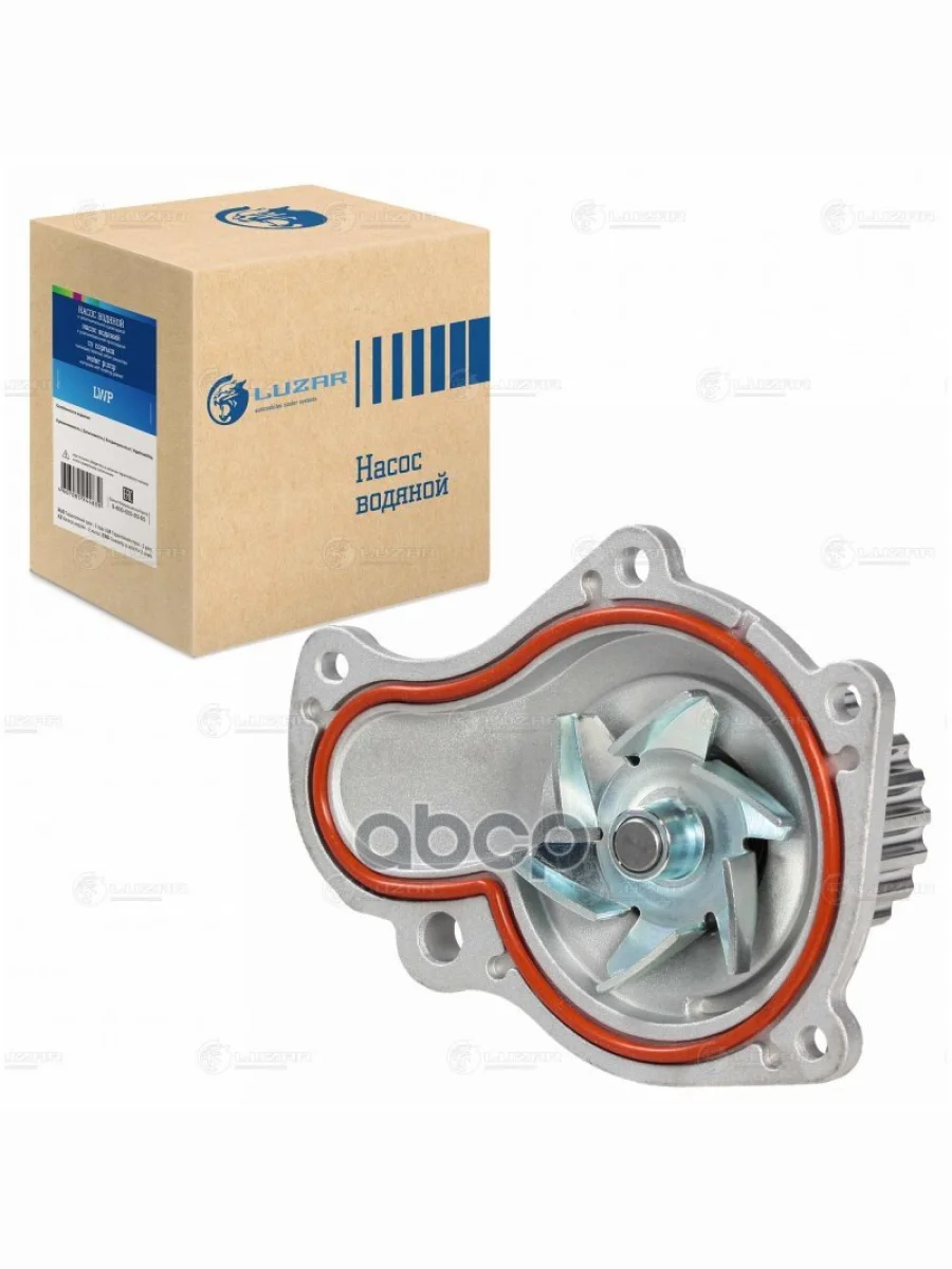 Насос Водяной Для АМ Газ 3302 Дв.chrysler (Lwp 0346) Металлическая Крыльчатка Luzar (4694307Ab) LUZAR арт. LWP 0346  в Керчи Республика Крым