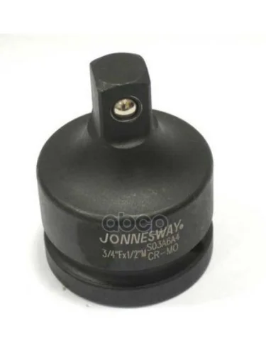 Переходник Для Ударных Головок 34(F Мама) - 12(M Папа) Jonnesway (S03a6a4) Jonnesway арт. S03A6A4