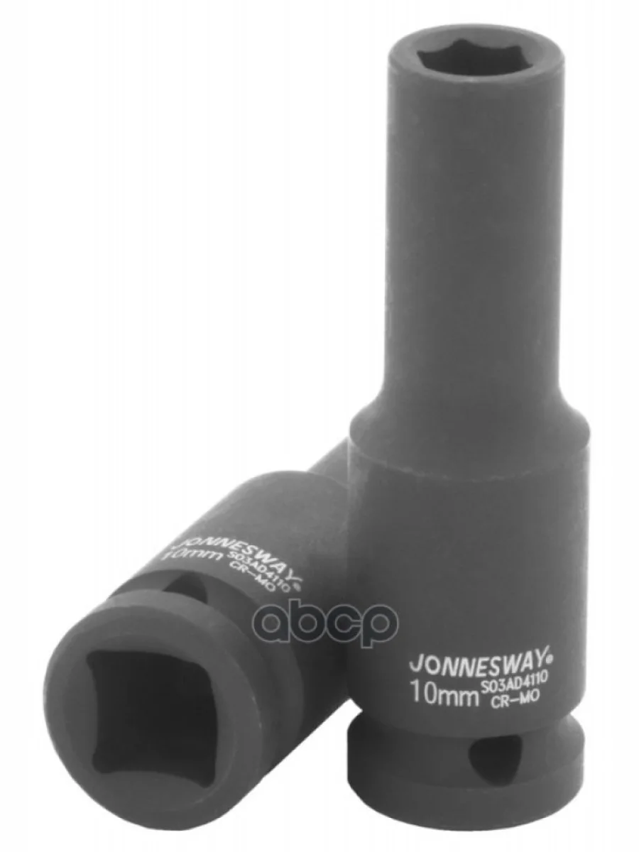 Головка Ударная Торцевая 10Мм (12) Высокая Jonnesway (S03ad4110) Jonnesway арт. S03AD4110  в Перми Пермском крае