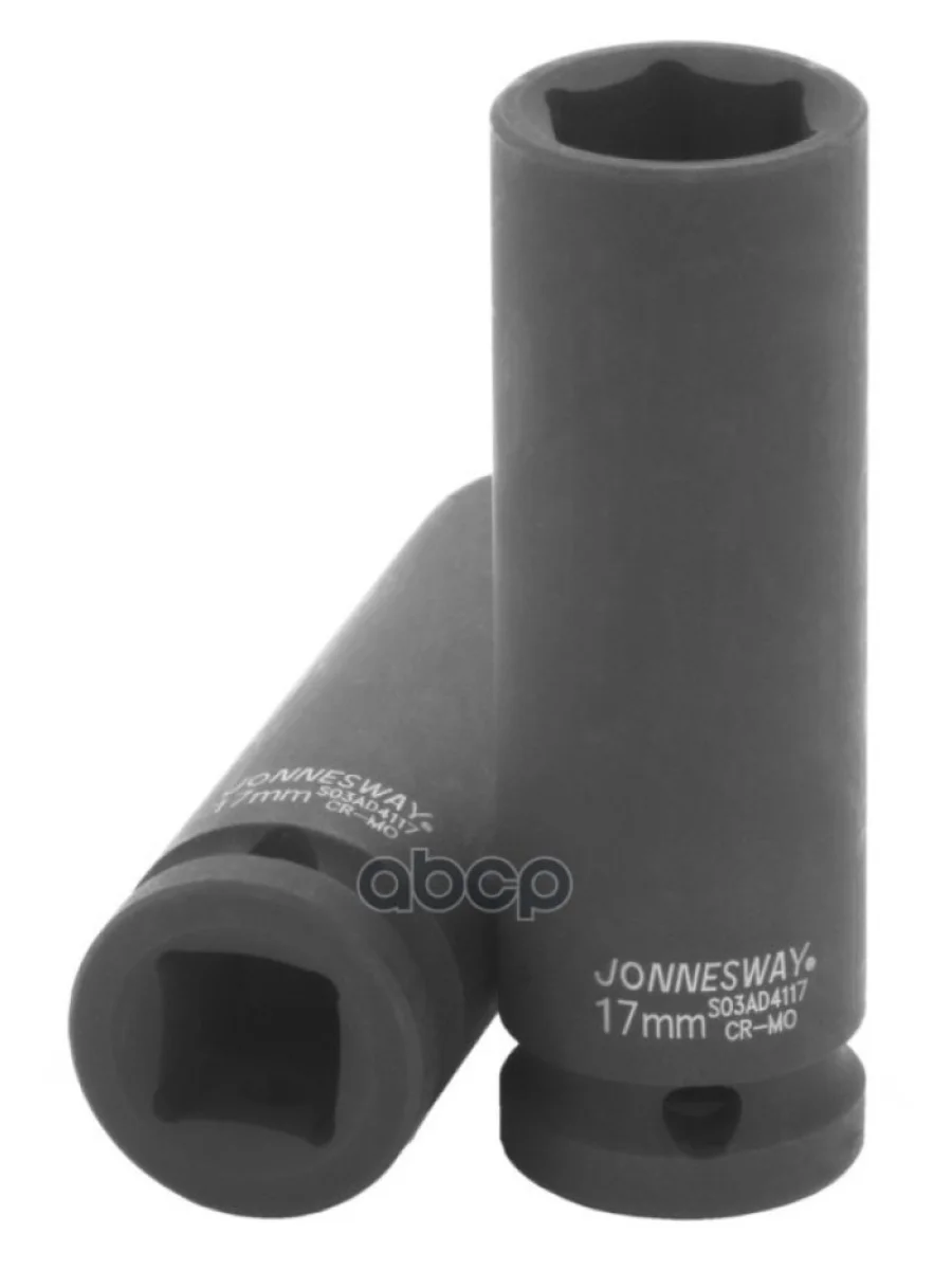 Головка Ударная Торцевая 17Мм (12) Высокая Jonnesway (S03ad4117) Jonnesway арт. S03AD4117  в Перми Пермском крае