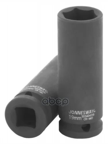 Головка Ударная Торцевая 19Мм (12) Высокая Jonnesway (S03ad4119) Jonnesway арт. S03AD4119