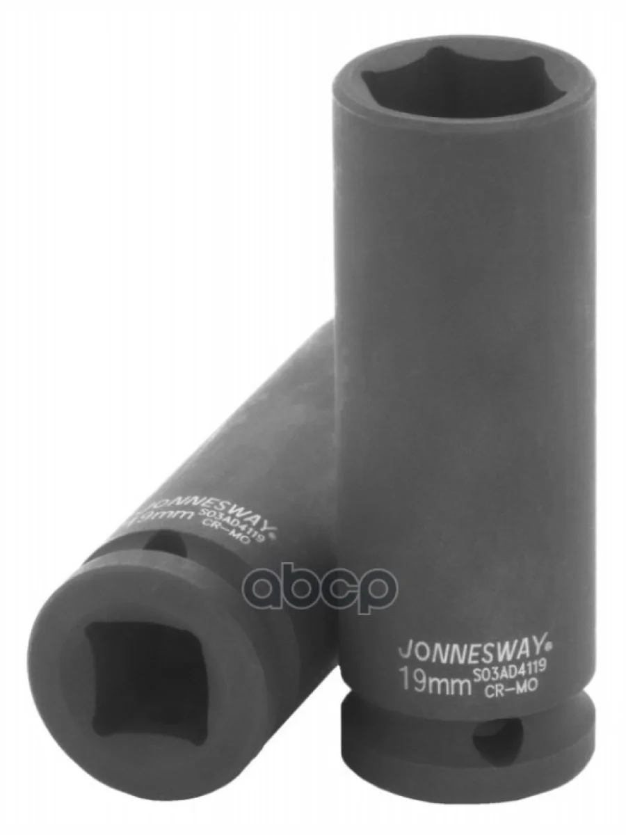 Головка Ударная Торцевая 19Мм (12) Высокая Jonnesway (S03ad4119) Jonnesway арт. S03AD4119  в Перми Пермском крае