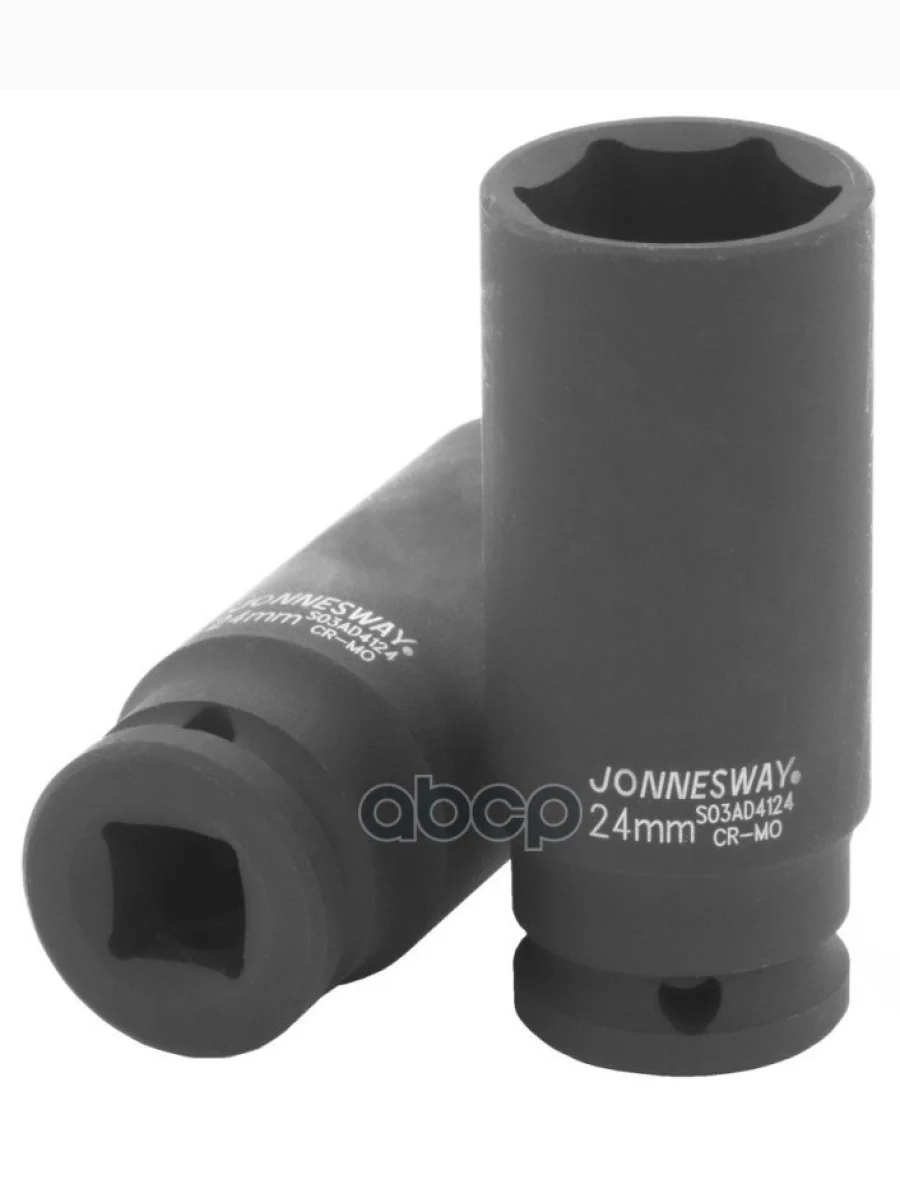 Головка Ударная Торцевая 24Мм (12) Высокая Jonnesway (S03ad4124) Jonnesway арт. S03AD4124  в Перми Пермском крае