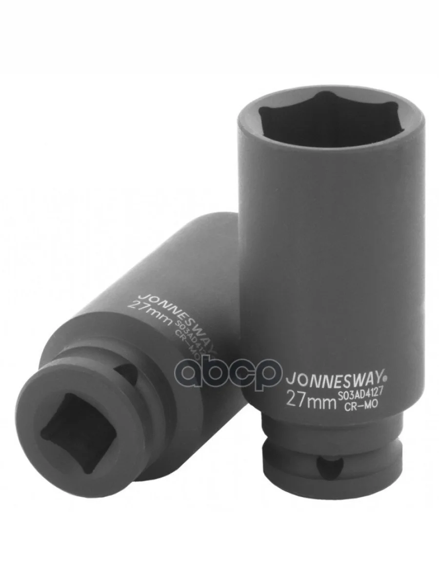 Головка Ударная Торцевая 27Мм (12) Высокая Jonnesway (S03ad4127) Jonnesway арт. S03AD4127  в Перми Пермском крае