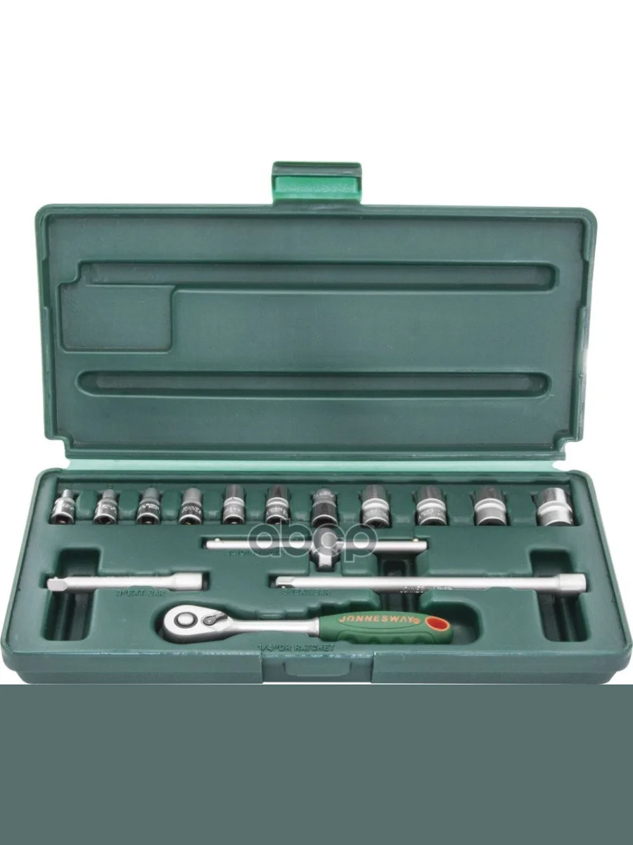 Набор Головок 14 15 Предметов 6-Гранных (4-14 Мм) В Кейсе Jonnesway (S04h2715s) Jonnesway арт. S04H2715S  в Керчи Республика Крым