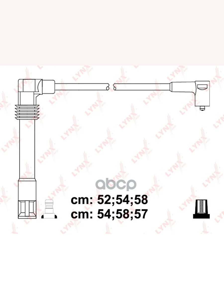Комплект Высоковольтных Проводов LYNXauto арт. SPE8035  в Керчи Республика Крым