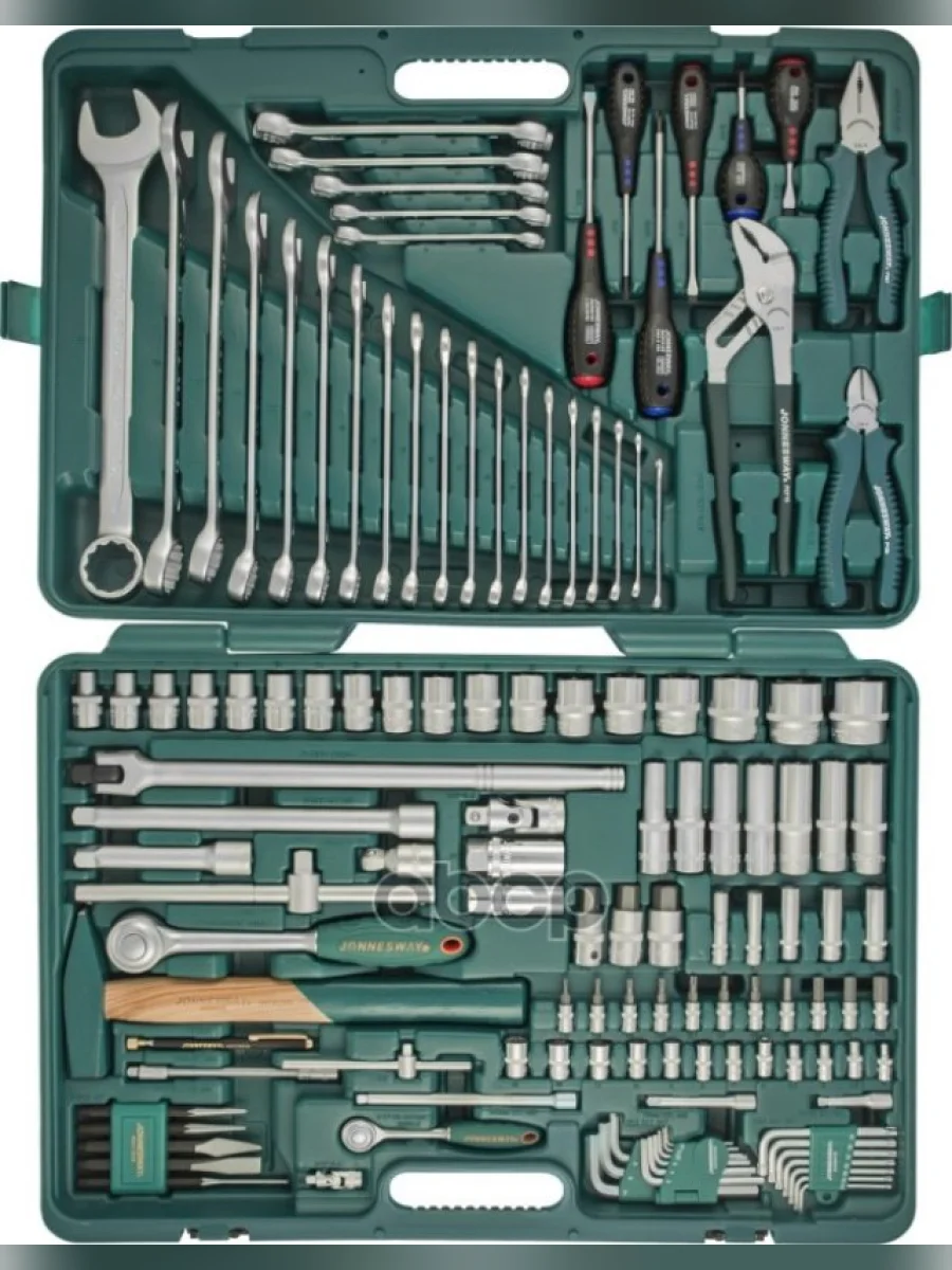 Набор Инструмента 128 Предметов 14,12 Jonnesway (S04h524128s) Jonnesway арт. S04H524128S  в Керчи Республика Крым