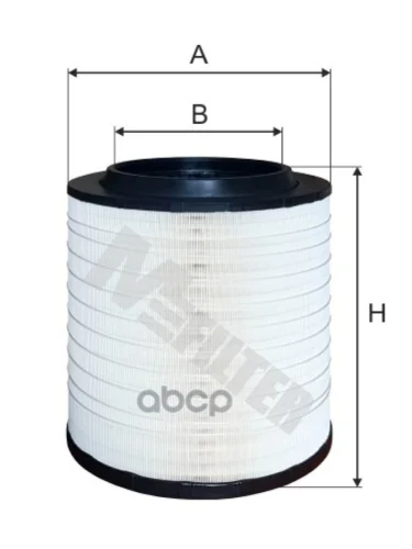 Фильтр Воздушный H=415 D=334.5 D=212 Volvo M-Filter арт. A887