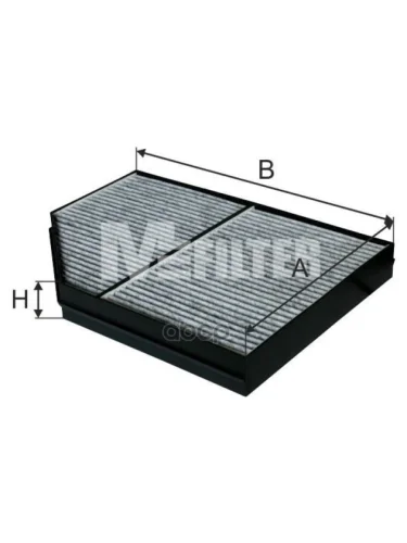 Фильтр Салона Воздушный  K9138c M-Filter арт. K9138C
