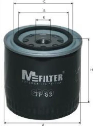 Фильтр Масл. Lf 3376 Scania-3 M-Filter арт. TF63