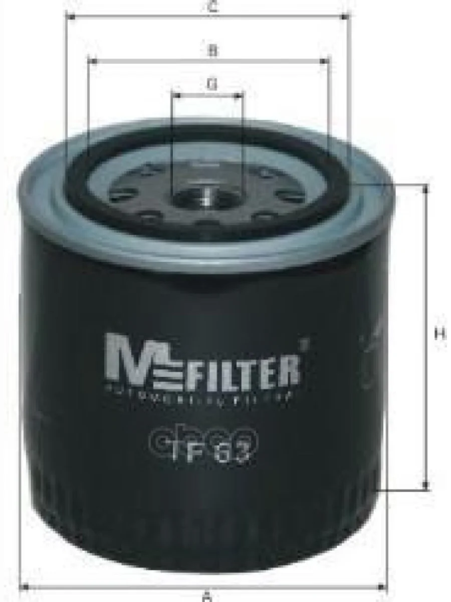 Фильтр Масл. Lf 3376 Scania-3 M-Filter арт. TF63  в Керчи Республика Крым