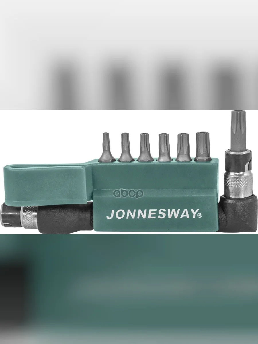 Набор Бит Torx (Звездочки) T10-T40 С Отверст. 8 Предм. Jonnesway (S08h2st8s) Jonnesway арт. S08H2ST8S  в Керчи Республика Крым