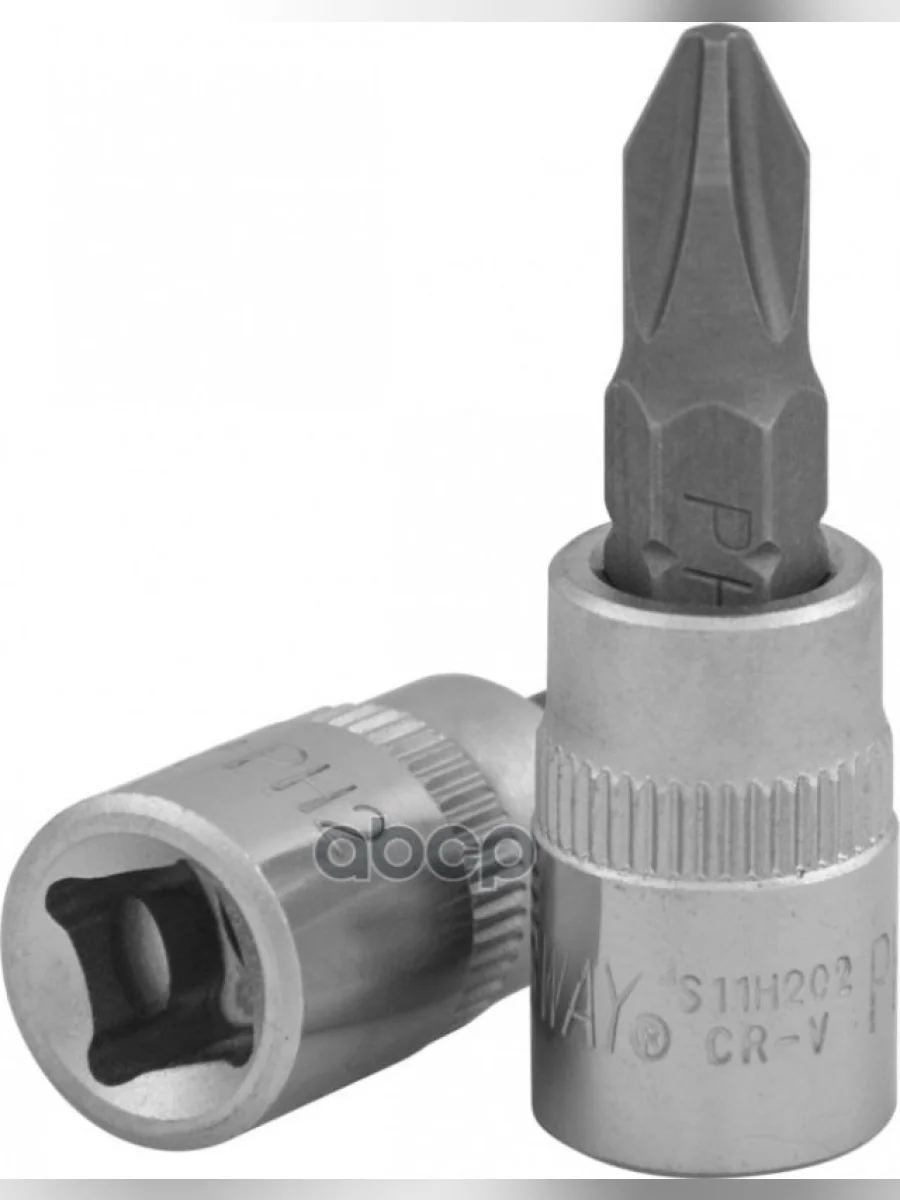 Головка Торцевая Со Вставкой Ph2 (14) L=37 Мм Jonnesway (S11h202) Jonnesway арт. S11H202  в Самаре Самарской области