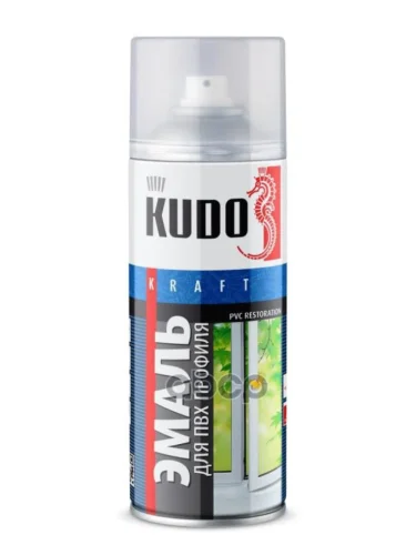 Краска-Спрей Kudo Для Пвх-Профиля Белая (520 Мл) (Ku-6101) Kudo арт. KU-6101
