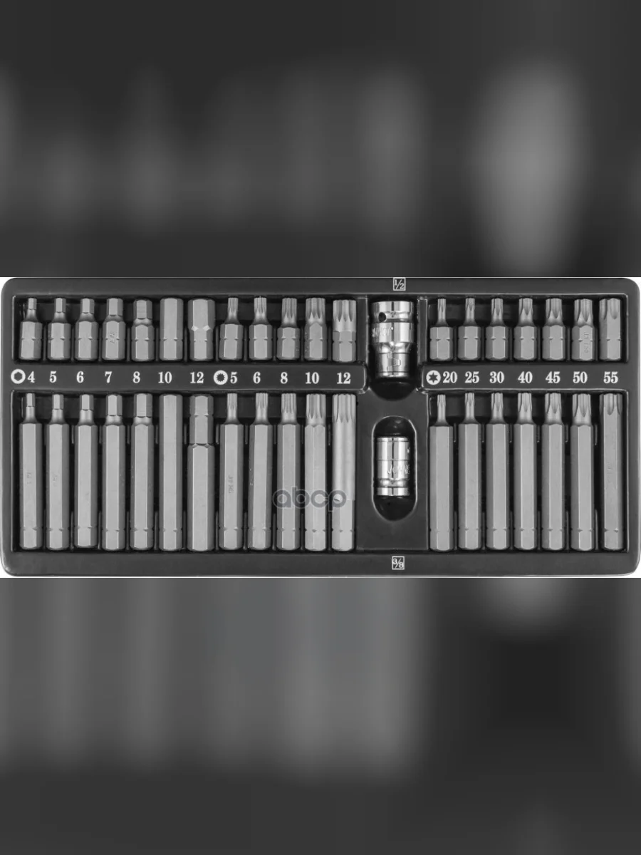 Набор Бит 40 Предм. Hex, Torx, Spline   Jonnesway (S29h4140s) Jonnesway арт. S29H4140S  в Керчи Республика Крым