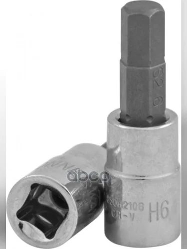 Головка Торцевая Со Вставкой Hex 6 (12) L=55 Мм S2 Jonnesway (S50h4106) Jonnesway арт. S50H4106