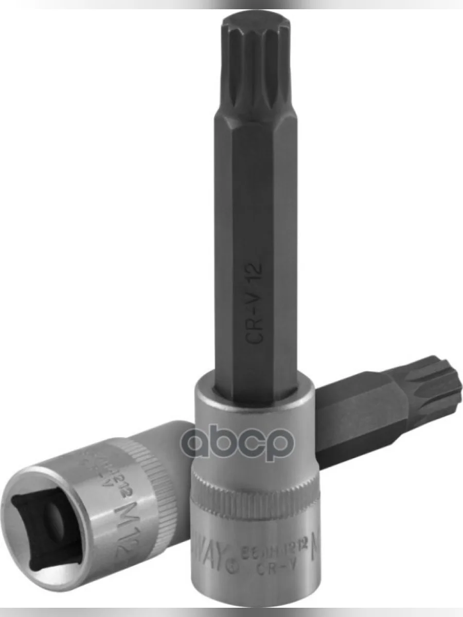 Головка Торцевая Со Вставкой Spline M12 (12) L=100 Мм Jonnesway (S64h4212) Jonnesway арт. S64H4212  в Перми Пермском крае