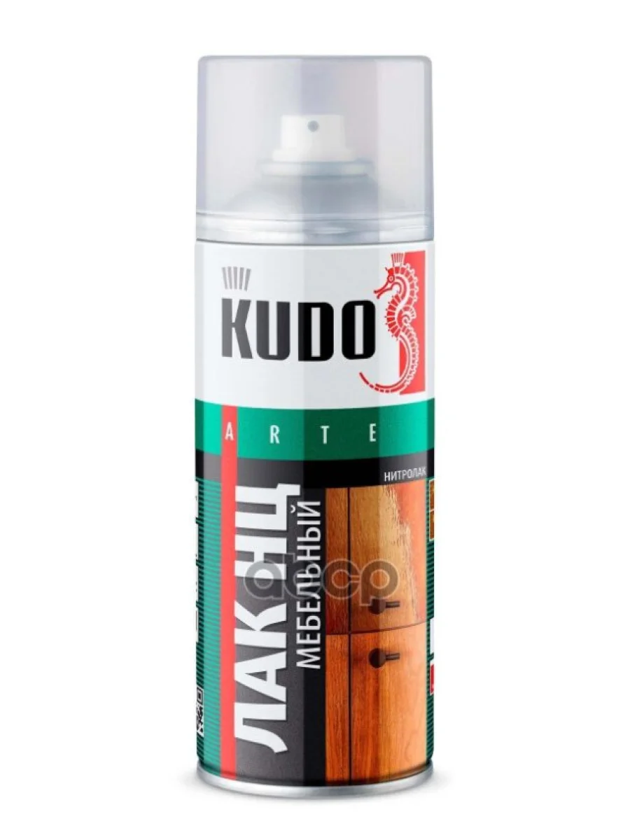 Лак Kudo Нц (Нитроцеллюлозный) Мебельный Глянцевый (520 Мл) (Ku-9008) Kudo арт. KU-9008  в Перми Пермском крае