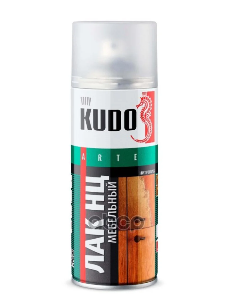 Лак Kudo Нц (Нитроцеллюлозный) Мебельный Матовый (520 Мл) (Ku-9009) Kudo арт. KU-9009  в Керчи Республика Крым